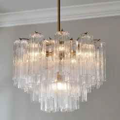 Imondo Chandelier - 6 Light - Clear