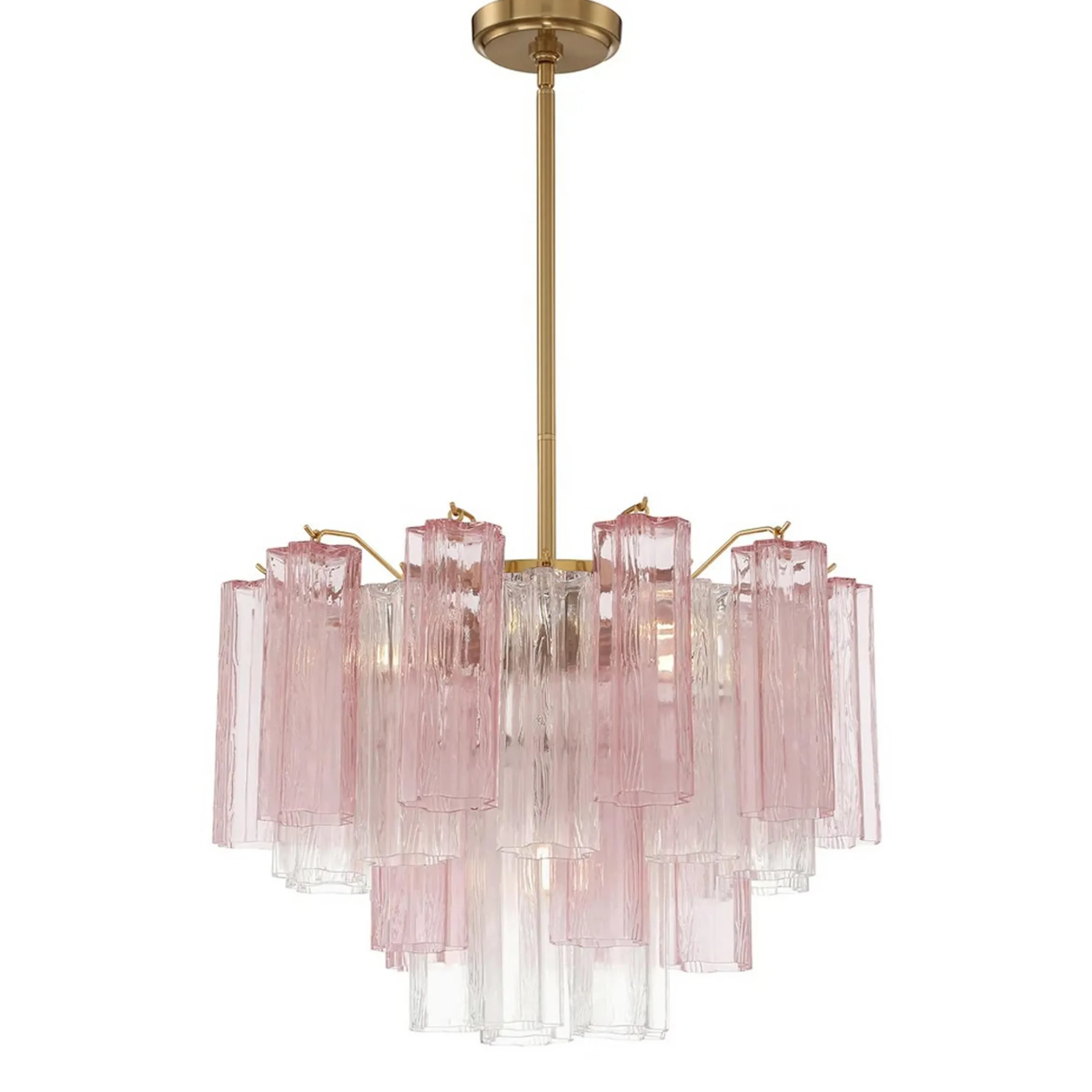 Imondo Chandelier - 6 Light - Pink
