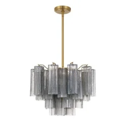 Imondo Chandelier - 6 Light - Smoke