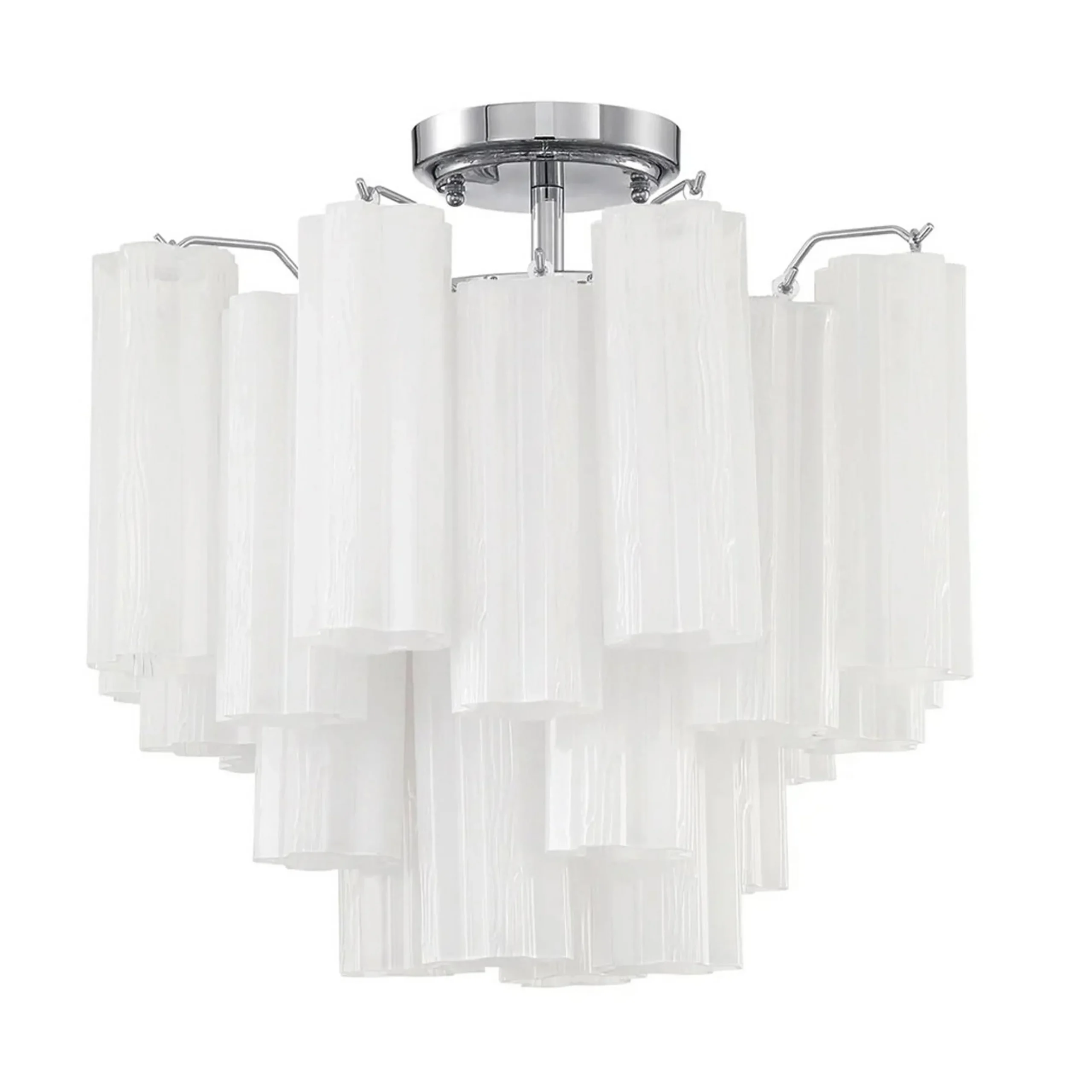 Imondo Semi-Flush Ceiling Light - White