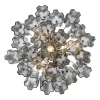 Imondo Semi-Flush Ceiling Light - Smoke