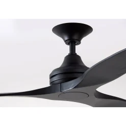 60" Indoor / Outdoor Metal and Wood Ceiling Fan