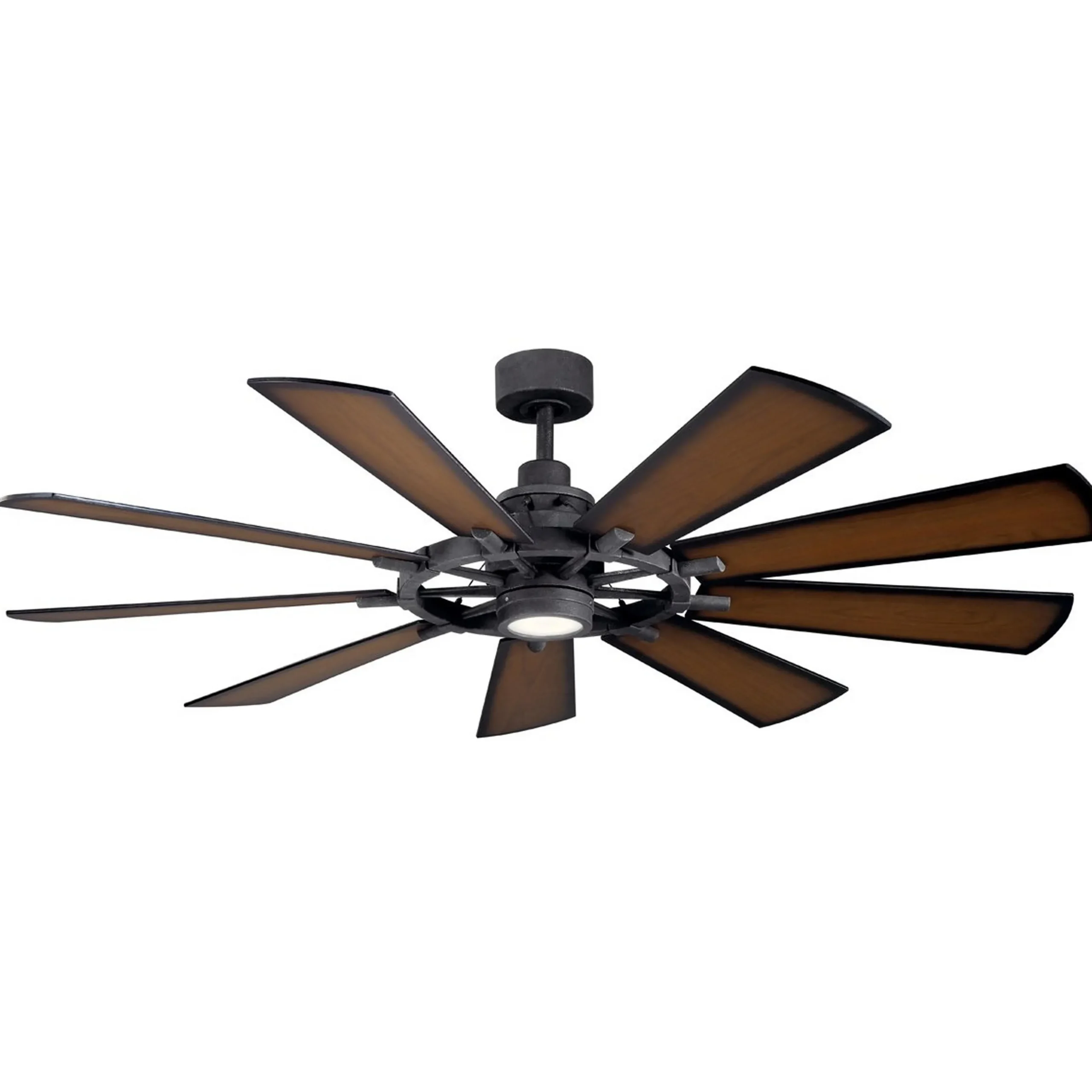 65" Industrial Spoke Ceiling Fan