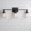 Industrial Triangle Shade Vanity Light - 3 Light