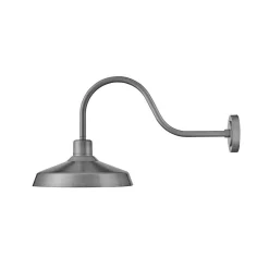Industry Arced Outdoor Sconce - Large