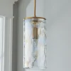Iris Cylinder Pendant