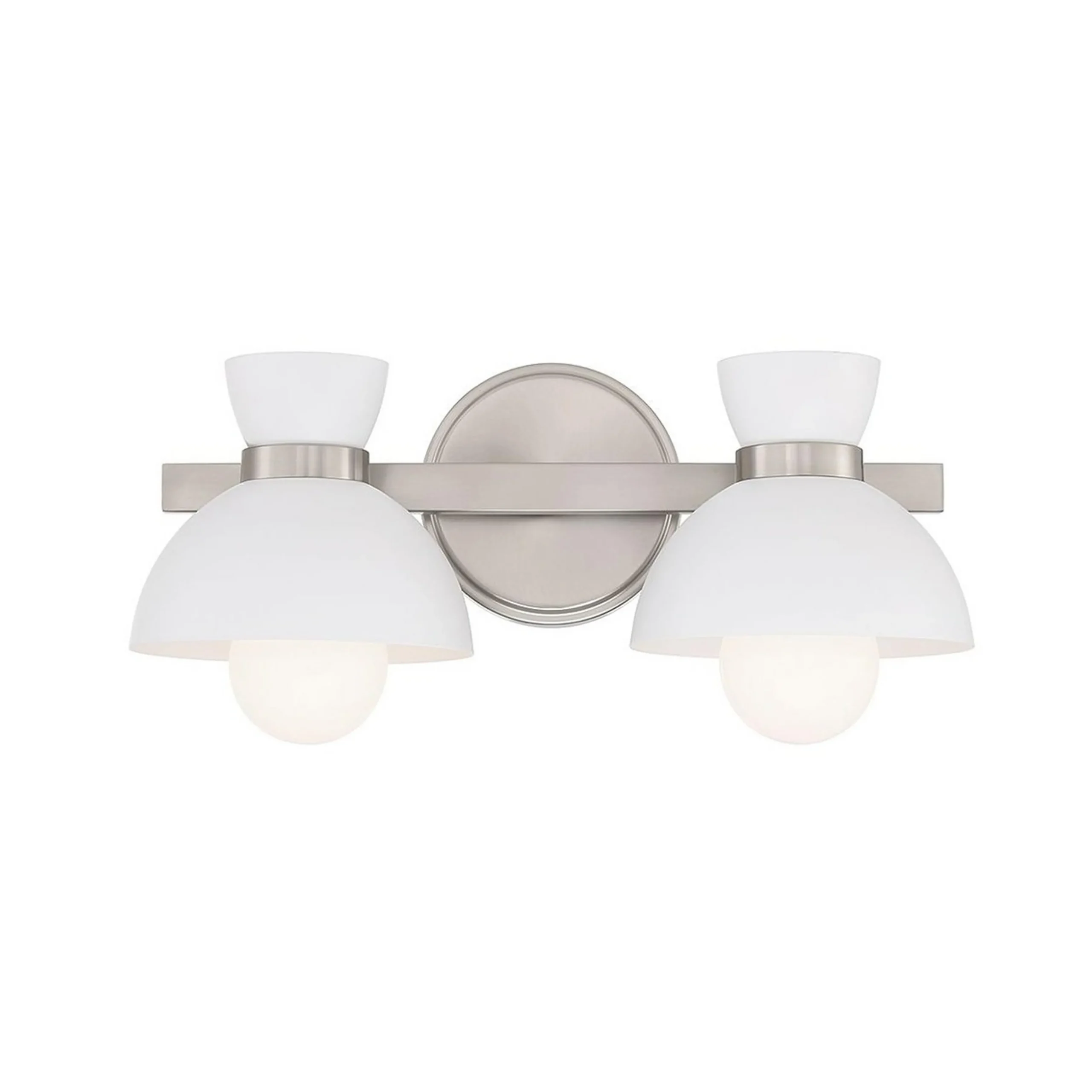 Janet Opaque Vanity Light - 2 Light