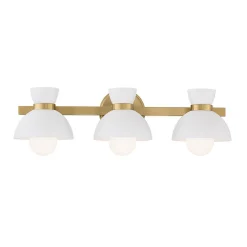 Janet Opaque Vanity Light - 3 Light