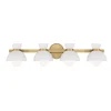 Janet Opaque Vanity Light - 4 Light