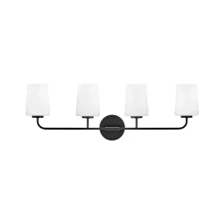 Jeida Opal Glass Vanity Light - 4 Light