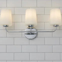 Jeida Opal Glass Vanity Light - 3 Light