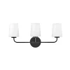 Jeida Opal Glass Vanity Light - 3 Light