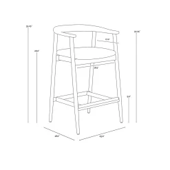Jeremiah Counter Stool