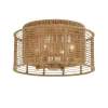 Jute Veil Ceiling Light