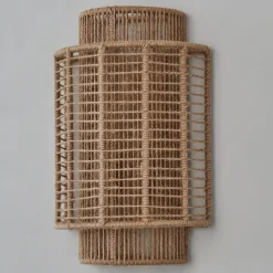 Jute Veil Sconce