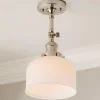 Kelsey Convertible Ceiling Light - Dome Frosted