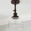 Kelsey Convertible Ceiling Light - Dome Seeded