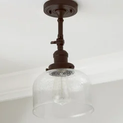 Kelsey Convertible Ceiling Light - Dome Seeded