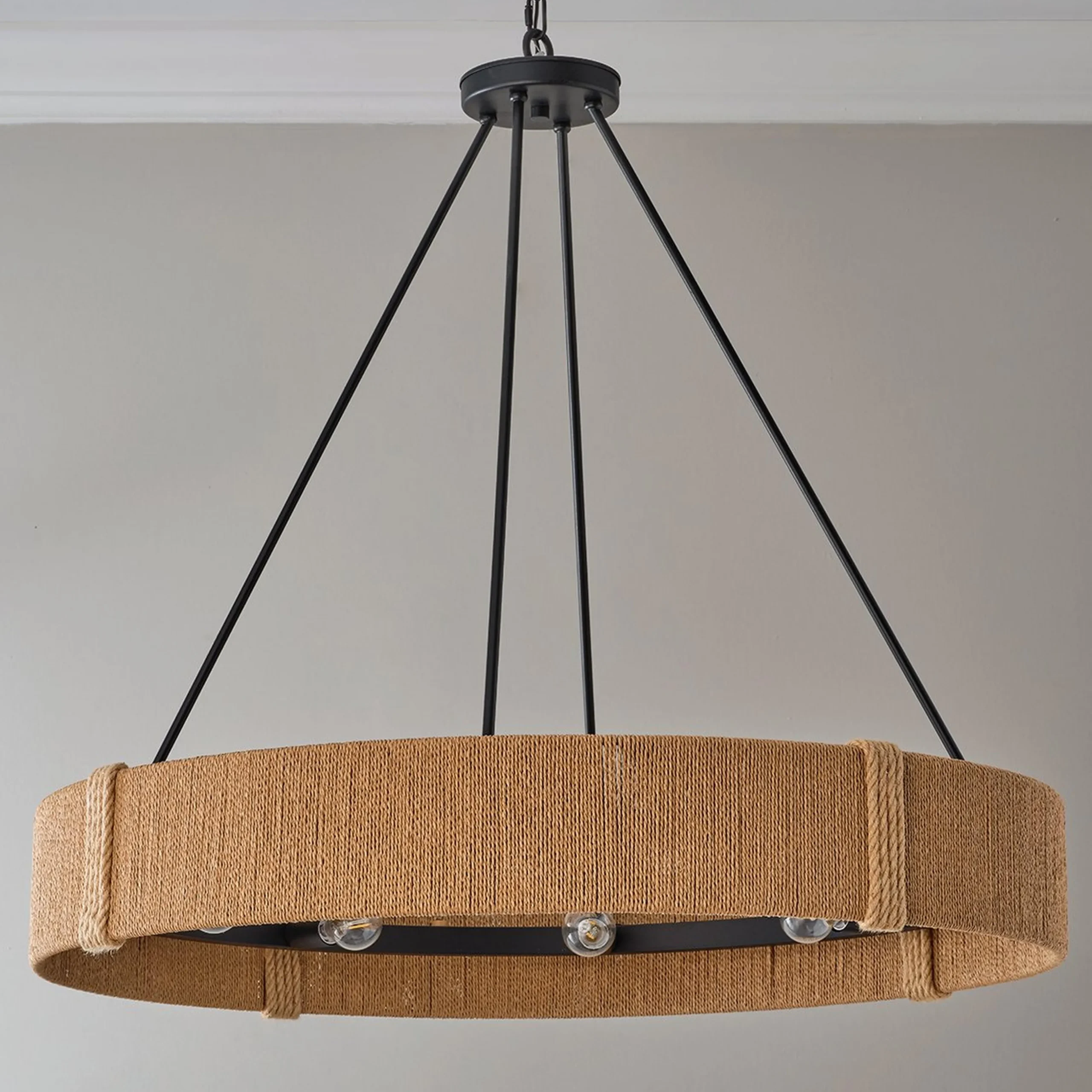 Koa Chandelier