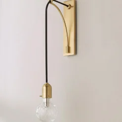 Lattice Cut Glass Sconce