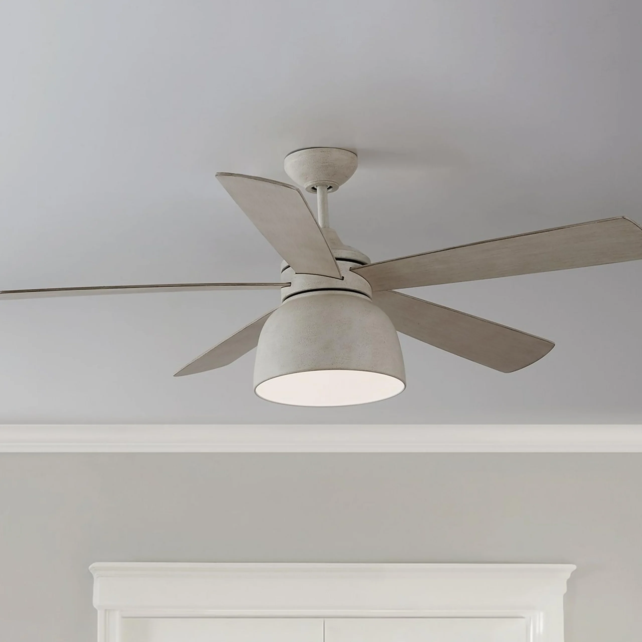 52" LED Century Indoor / Outdoor Ceiling Fan