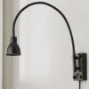 LED Gooseneck Reading Swing Arm Sconce