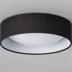 11" LED Linen Shade Ceiling Light