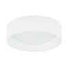 11" LED Linen Shade Ceiling Light