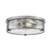Lenora Clear Glass Ceiling Light