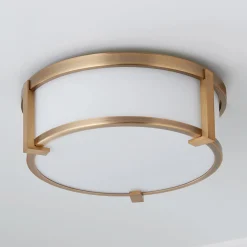 Lenora Opal Glass Ceiling Light - Small