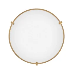 Lenora Opal Glass Ceiling Light - Large