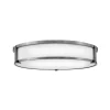 Lenora Opal Glass Ceiling Light - Large