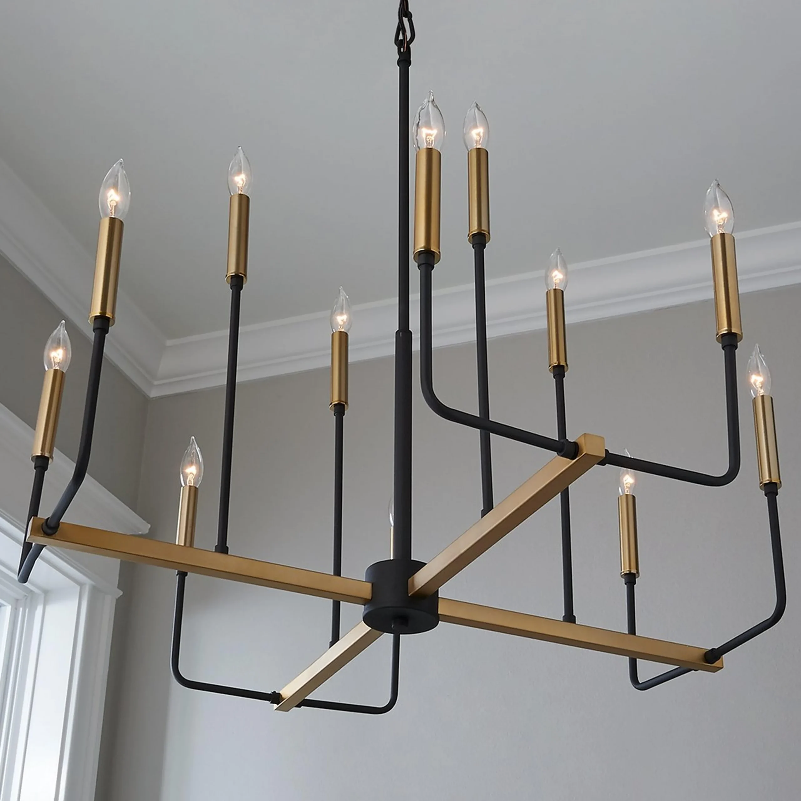 Level Linear Chandelier