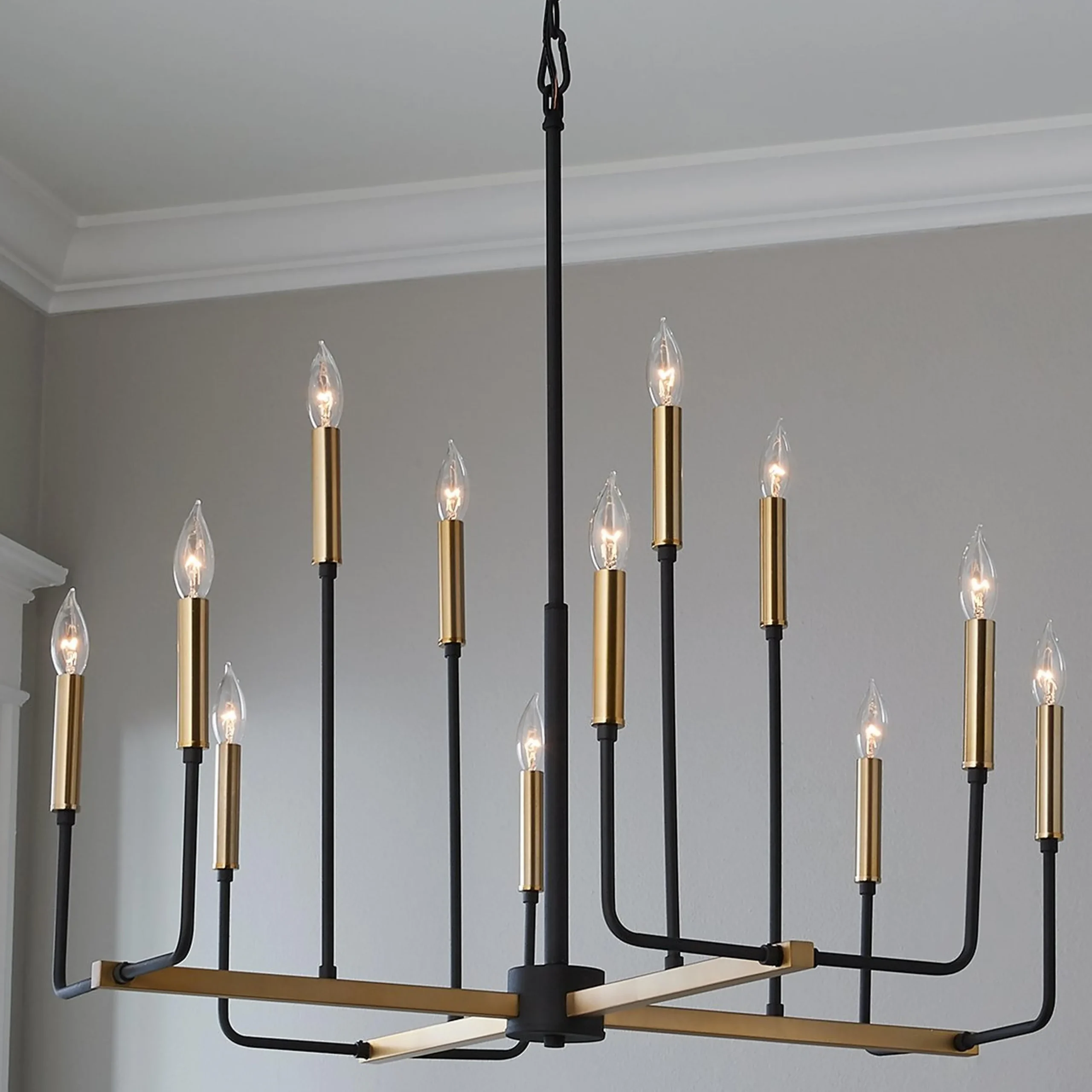 Level Linear Chandelier