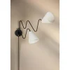 Line Art Swing Arm Sconce