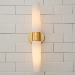 Linear Tube Vanity Light - 2 Light