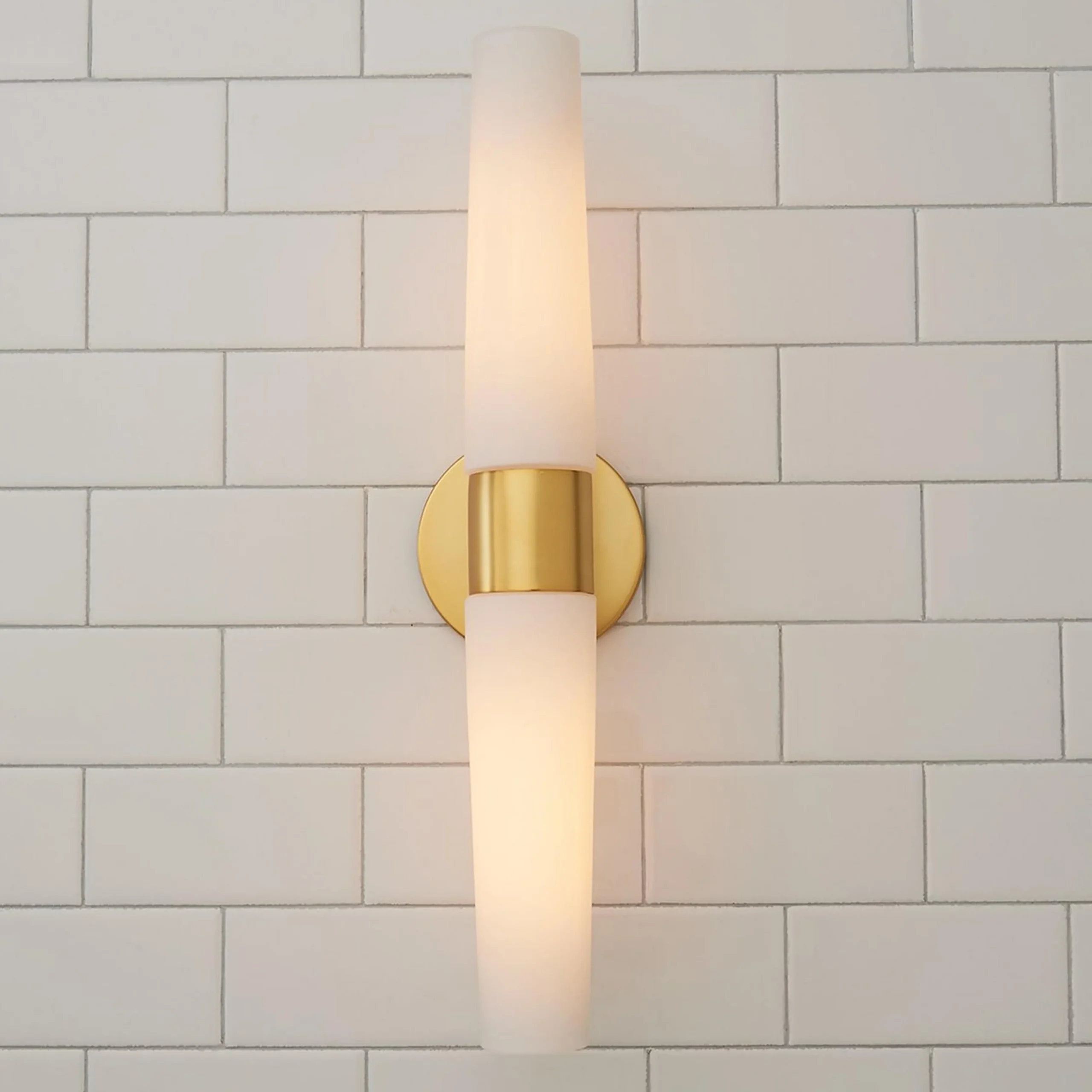 Linear Tube Vanity Light - 2 Light