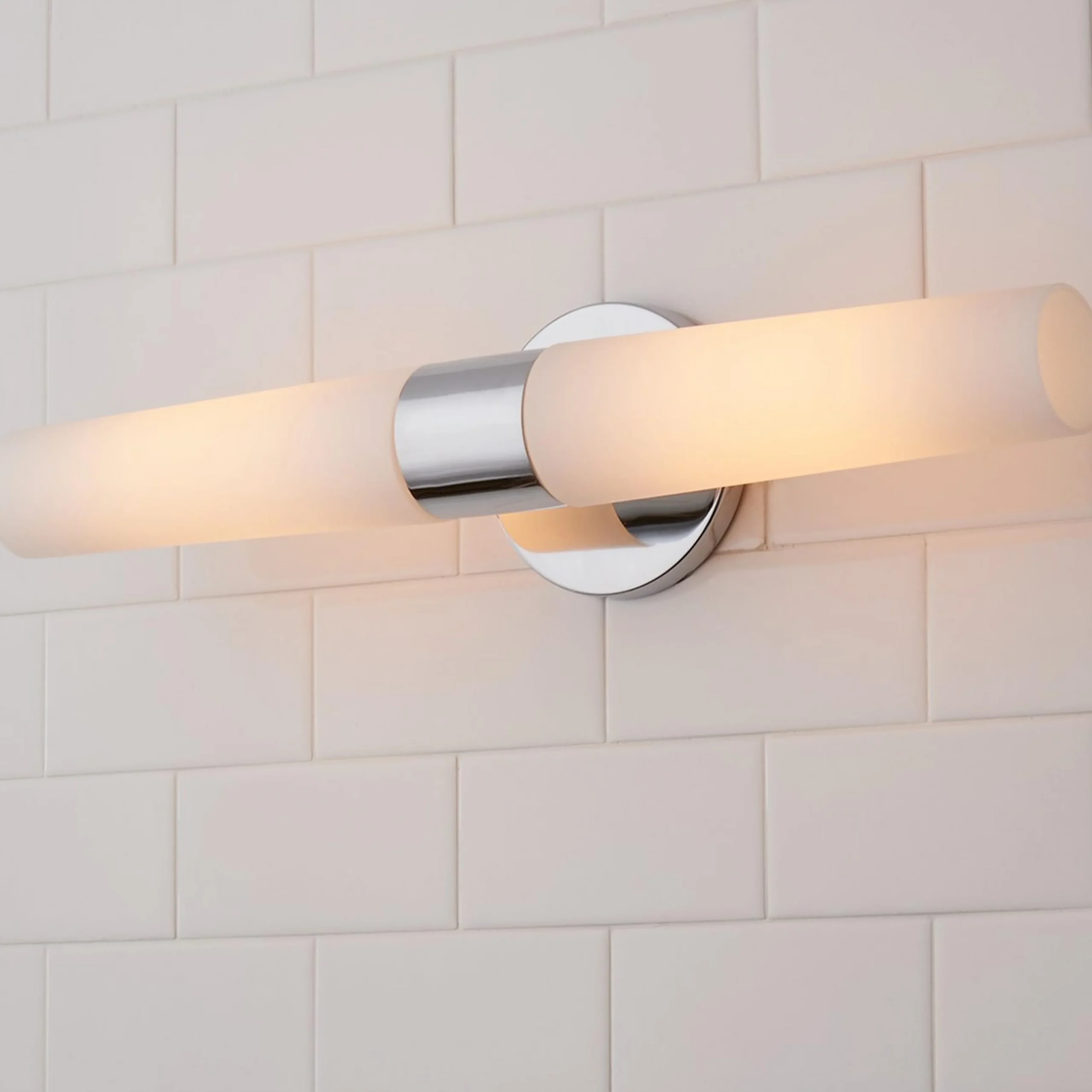 Linear Tube Vanity Light - 2 Light