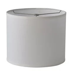 12" Linen Drum Shade