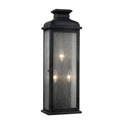 London Lantern Outdoor Sconce - Tall