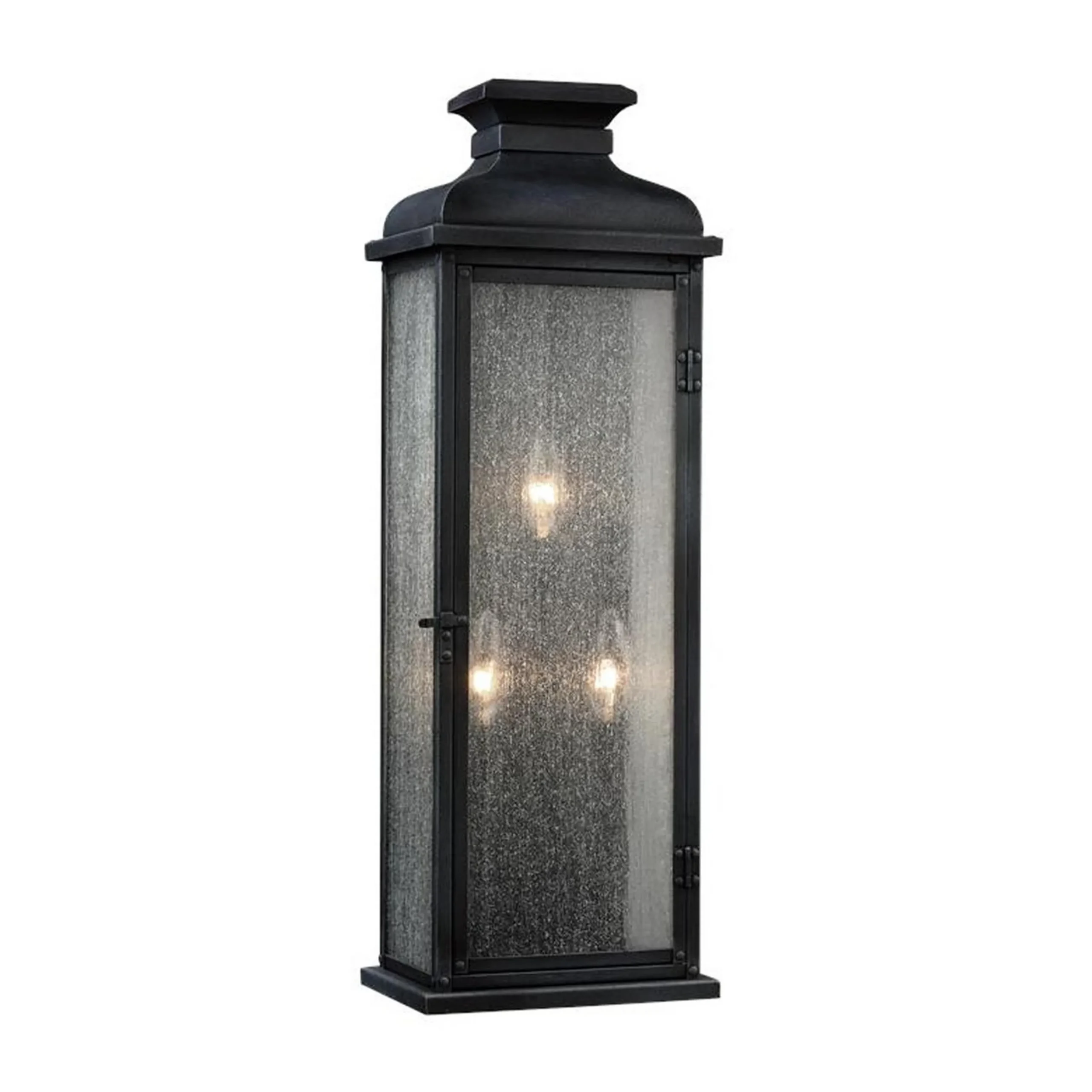 London Lantern Outdoor Sconce - Tall
