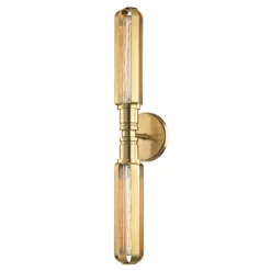 Looped Tube Whisk Sconce- 2 Light