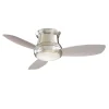 44" Low Ceiling LED Scoop Fan