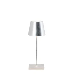 Lucy Cordless Mini Table Lamp - Metallic