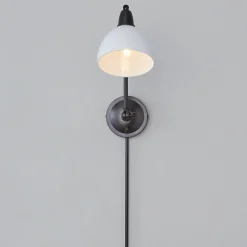 Lunar Luxe Library Swing Arm Sconce