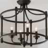 Lustre en Transition Convertible Lantern