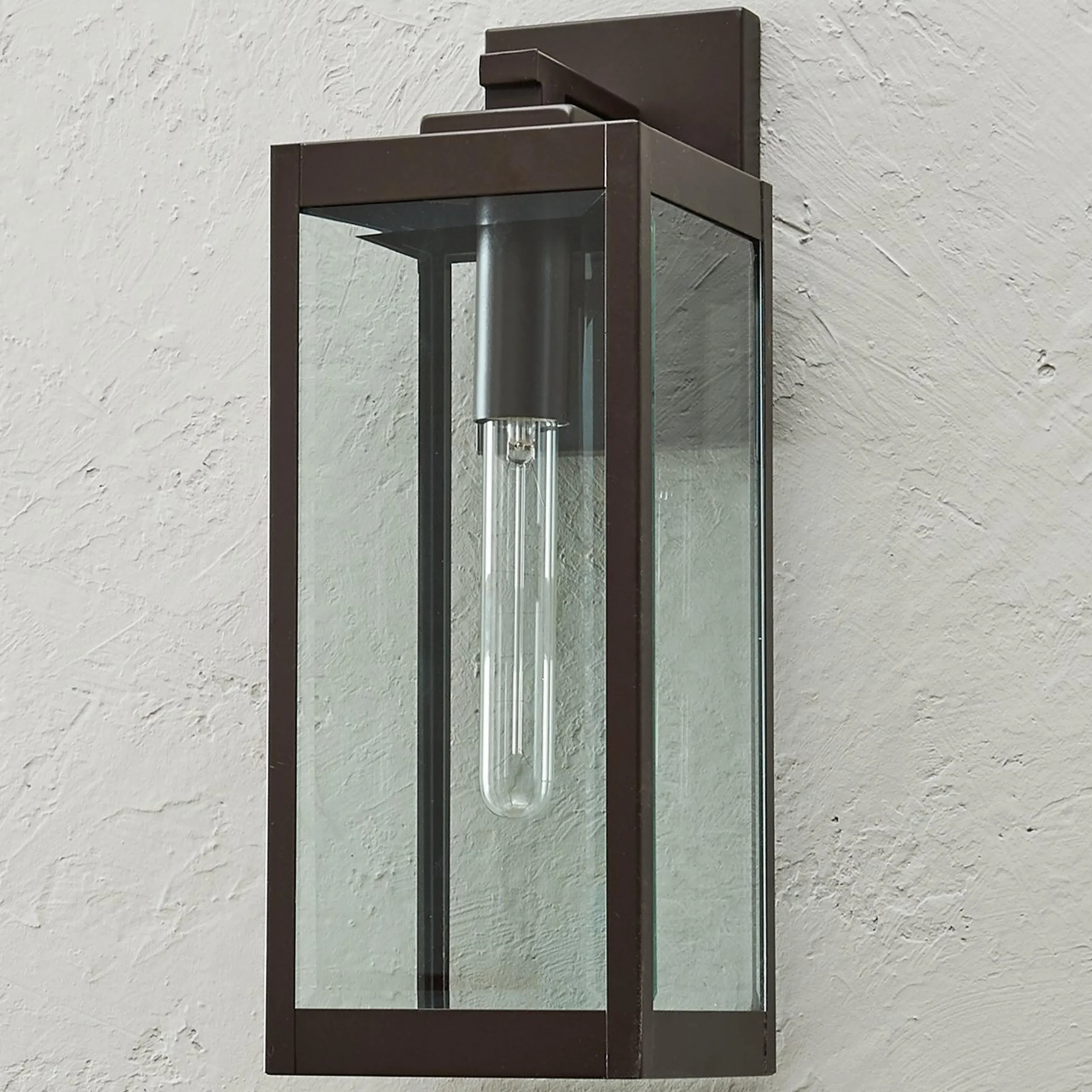 Maddox Beveled Outdoor Sconce - Large