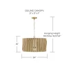 Maela Drum Chandelier - Small