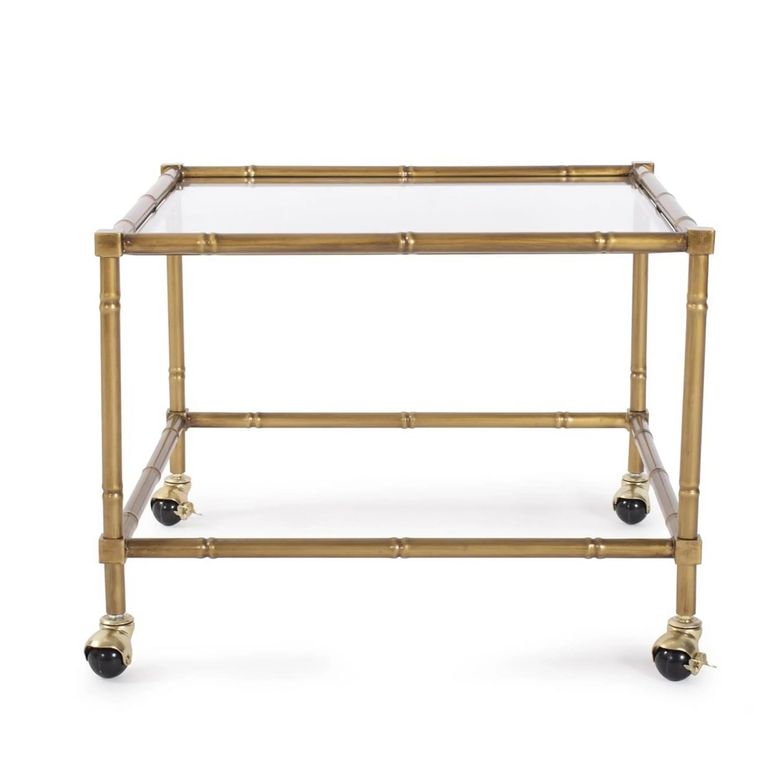 Mahajanga Rolling Side Table