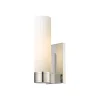Malika Opal Glass Bath Sconce - 1 Light